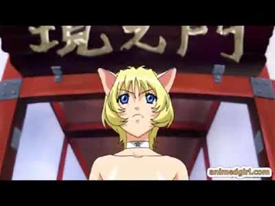 ילדת Hentai נתפסה ונקדחה על ידי זרועות אנימה קוקסינלים