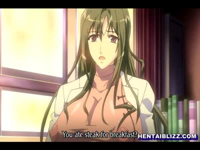 רופא ילדת hentai Busty tittyfucked ופן cumshot